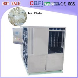 1 Ton To 50 Tons Per Day Plate Ice Maker , Commercial Ice Making Machine For Freezing Seafood