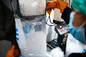 30 Ton Otomatik Silindrik Buz Makinesi Buz Tüp Makinesi Su Soğutma