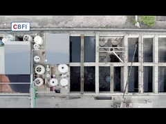 Kimyasal soğutma için tırmık sistemi taneli buz makinesi