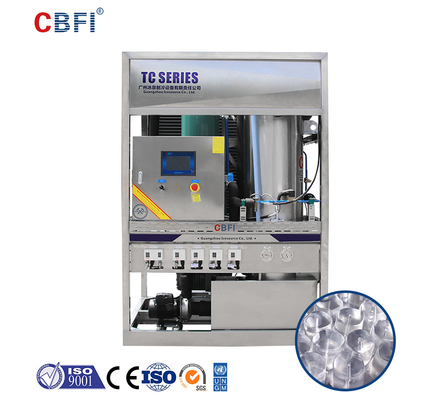 CBFI Buz Tüpü Makinesi Paslanmaz Çelik Evaporatör Dokunmatik Ekran Denetleyicisi