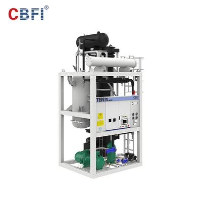 Integrated Edible Ice Tube Machine High Output Commercial Grade Ice Machine