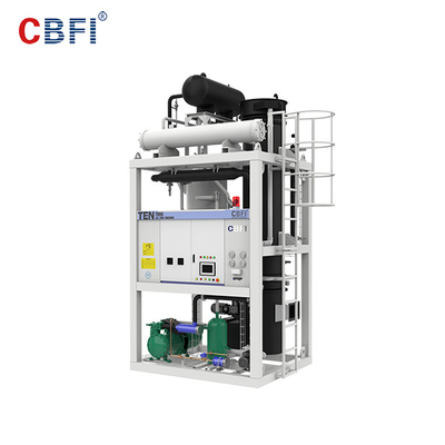 CBFI Tek Fazlı Buz Tüpü Üreticisi Makinesi Günde 1 Ton Buz Üretme Kapasitesi