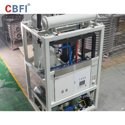 CBFI 304 Paslanmaz Çelik Boru Buz Makinası Günlük Kapasite 15 ton